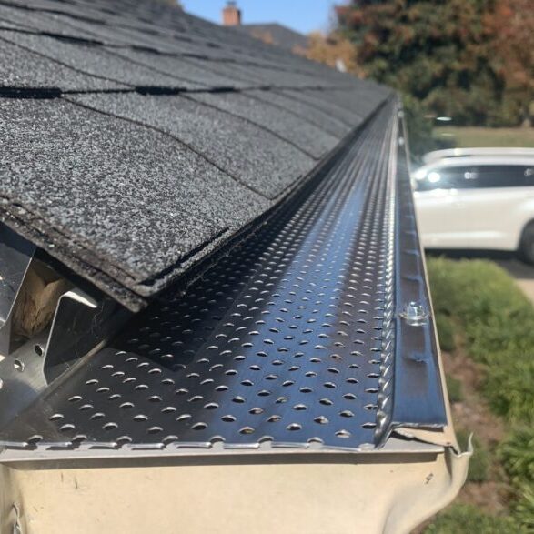 gutter guard installation